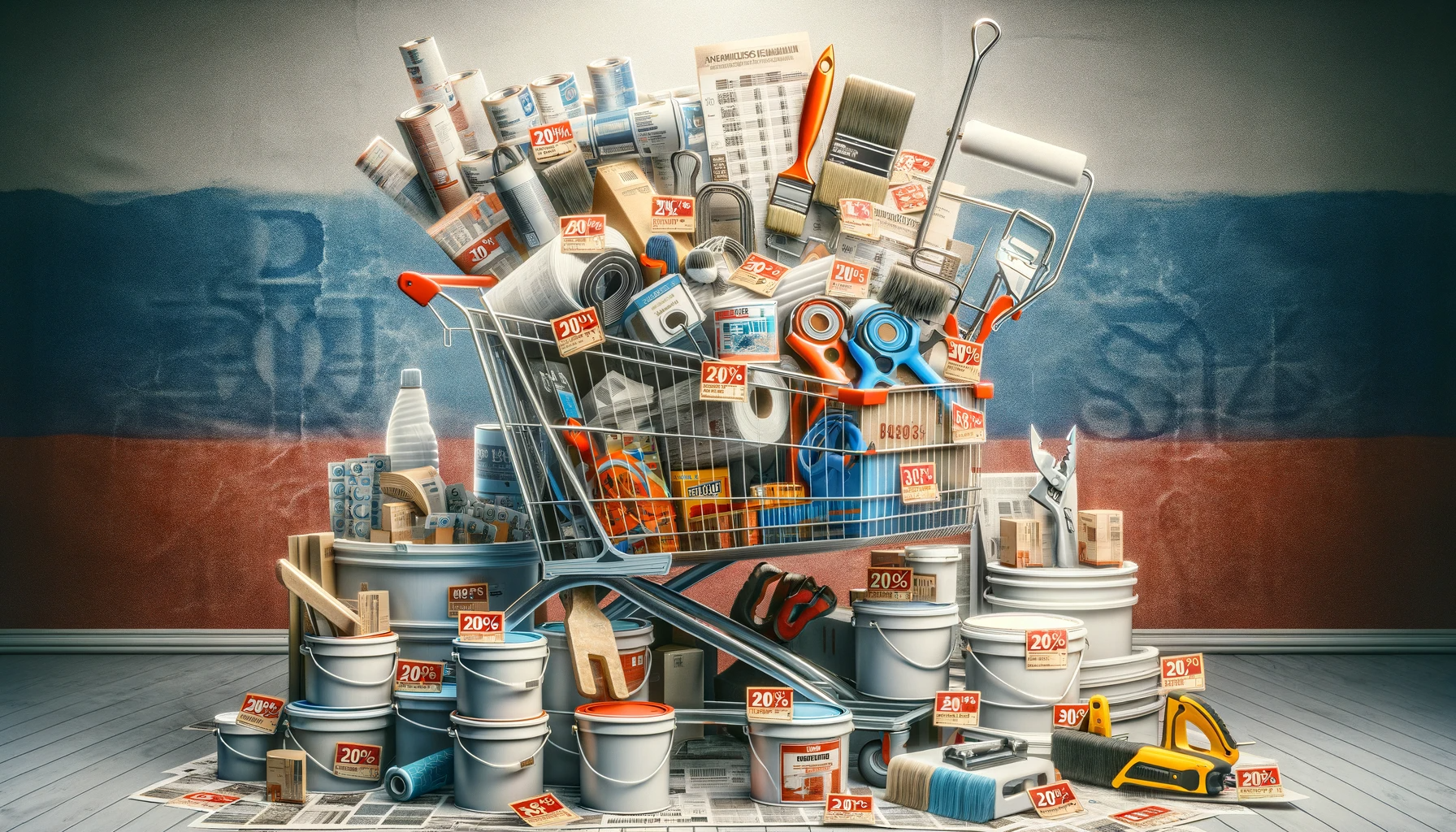 Ослабление рубля может привести к увеличению затрат на материалы для ремонта жилья в России на 20-30%